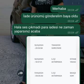 Para İadesi Ve İletişim Sorunu