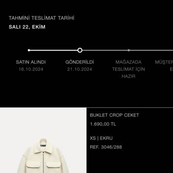 Zara Siparişim Nerede? Yanlış Kargo Takip Bilgisi Ve Teslimat Sorunu