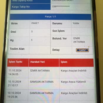 Kayıp Kargo: Ürün Teslim Edilmedi