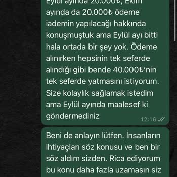 Esteworld Altunizade'de Para İadesi Sorunu