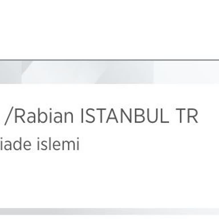 Ziraat Bankası İade Sorunu: Hesap Hareketlerinde Görünmesine Rağmen Kart Bakiyesine Yansımıyor