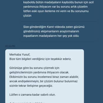 Gameloft Müşteri Hizmetleri Hayal Kırıklığı