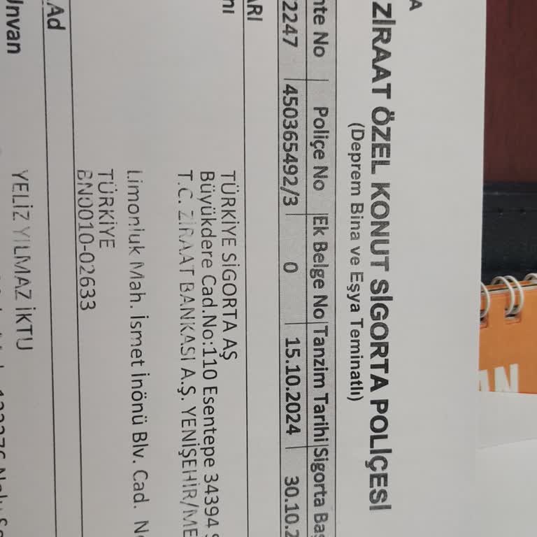 Yüksek Tutarla Düzenlenen Sigorta Poliçesi Sorunu