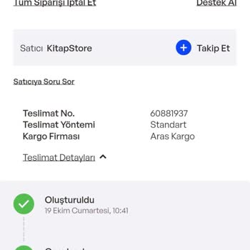 İdefix'ten Sipariş Edilen Kitap Hala Kargoya Verilmedi