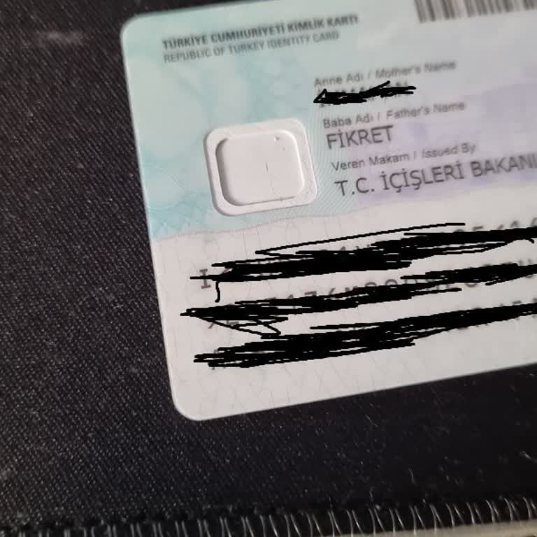 Kimlik Kartımın Çipi Kayboldu, Bedelsiz Değişim Talep Ediyorum