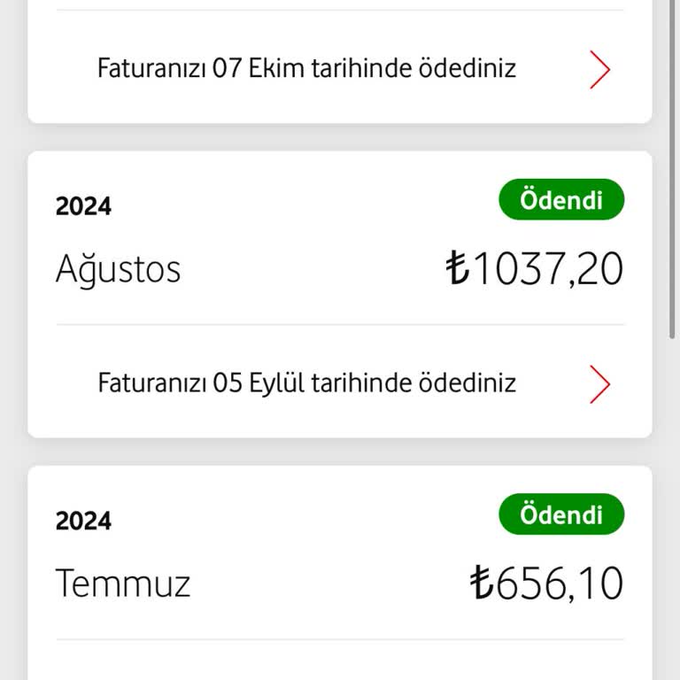 Vodafone Fatura Ve Hizmet Sorunları