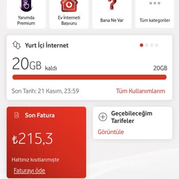 Vodafone Tarifemde Beklenmedik Ücret Artışı Ve Yetersiz Müşteri Hizmetleri