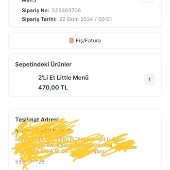 Eksik Sipariş Ve İletişim Sorunları