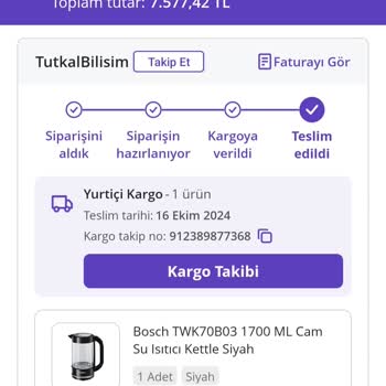 İptal Edilen Siparişin İadesi Hala Bekleniyor