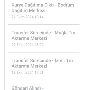 Bebek Maması Kargosunun Geri Gönderilmesi Mağduriyeti
