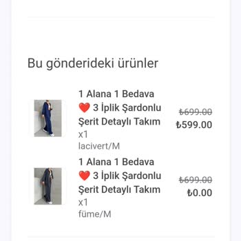 La Podio'dan Sipariş Ettiğim Ürün Eksik Geldi