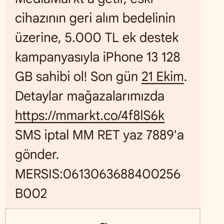 Yanıltıcı Mesajlarla Müşteri Mağduriyeti