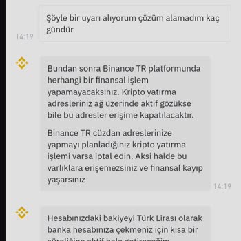 Hesap Kapatma Kararının Gerekçesiz Bildirilmesi