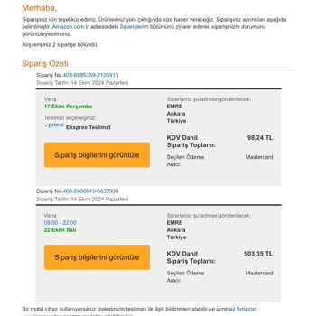 Amazon Sipariş Teslimat Sorunu Ve Müşteri Hizmetleri Erişimsizliği