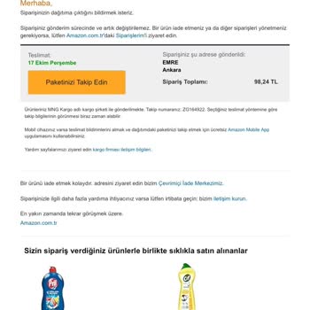 Amazon Sipariş Teslimat Sorunu Ve Müşteri Hizmetleri Erişimsizliği