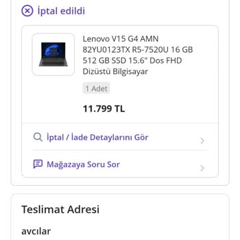 İade Edilmeyen Para Ve Müşteri Hizmetleri Sorunu