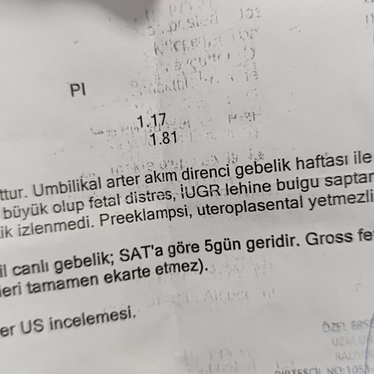 Detaylı Ultrason İhmali: Sağlık Riski Ve Hastane Yatışı