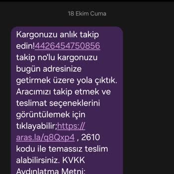 Aras Kargo Teslimat Sorunu: Yakın Şubeden Ulaşmayan Kargo