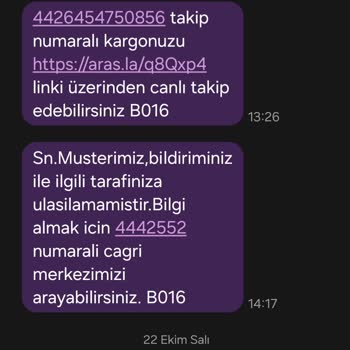 Aras Kargo Teslimat Sorunu: Yakın Şubeden Ulaşmayan Kargo