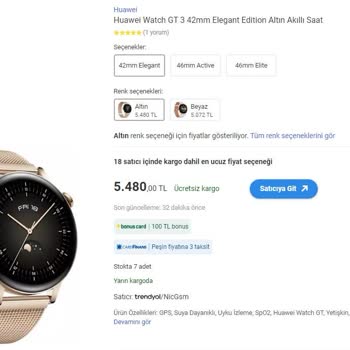 Huawei Akıllı Saatte Su Geçirmezlik Sorunu Ve Teknik Servis Ücretlendirmesi