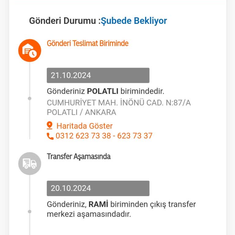 Geç Teslimat Ve İletişim Sorunları
