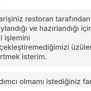 Migros Yemek Uygulaması Ve Müşteri Hizmetleri Hayal Kırıklığı