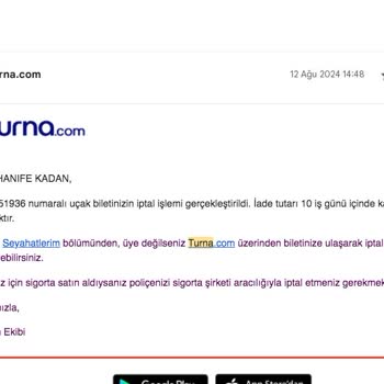 İptal Edilen Biletlerin İadesi Hala Yapılmadı!