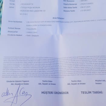 Tehlikeli Ürün Ve Yetersiz Müşteri Hizmeti Deneyimi