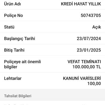 Zorunlu Hayat Sigortası İptal Sorunu