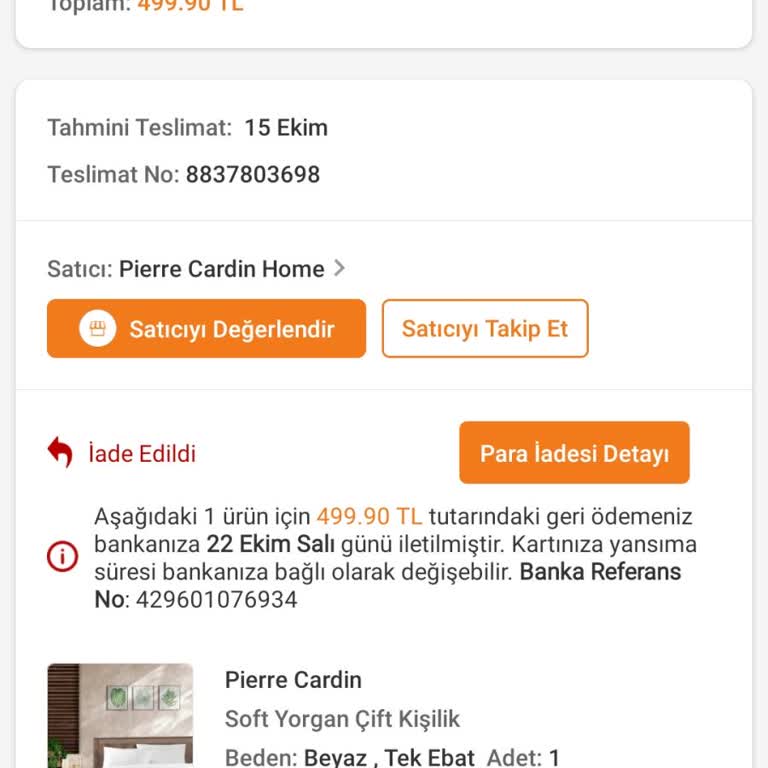 Yanlış Ürün Gönderimi Ve İletişimsizlik Sorunu