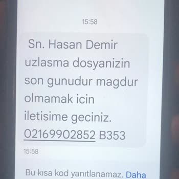 Yanıltıcı Mesajlarla Mağduriyet Tehdidi