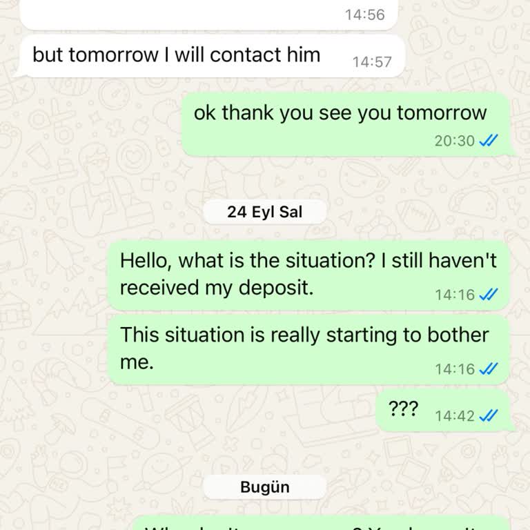 Sixt Pristina: No he recibido mi depósito después de 2 meses