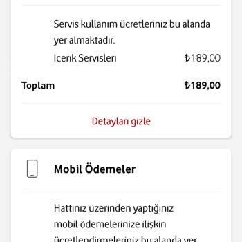 Vodafone Pay Üzerinden Haksız Mobil Ödeme Kesintisi