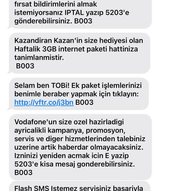 Vodafone'un Gizli Ücretlendirme Uygulaması