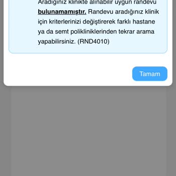 Şile Devlet Hastanesi'nde Randevu Alamama Sorunu