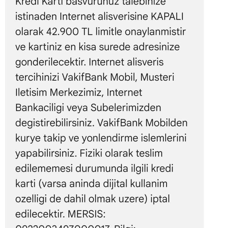 İzinsiz Kredi Kartı Başvurusu Ve Onayı