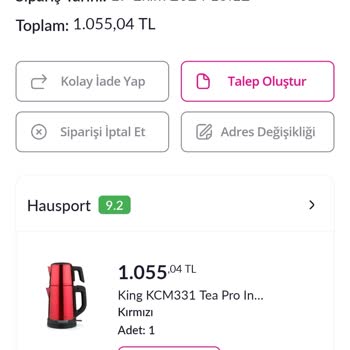 Yanlış Ürün Teslimatı Ve Yetersiz Çözüm Süreci