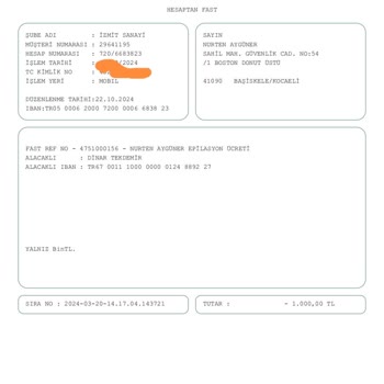 Epilasyon Hizmeti İçin Alınan Paralar Karşılıksız Kaldı