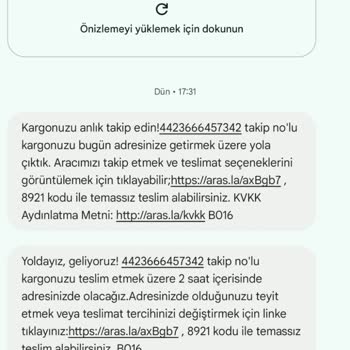 Aras Kargo'nun Teslimat Sorunları Ve İletişim Eksiklikleri