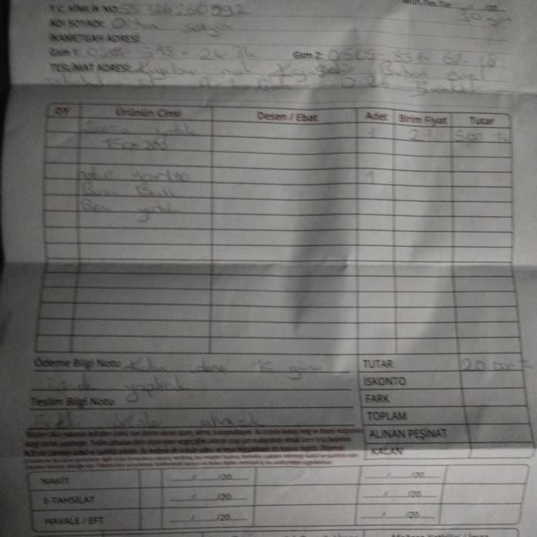 Ergül Mobilya'dan Teslimat Sorunu Ve Mağduriyet