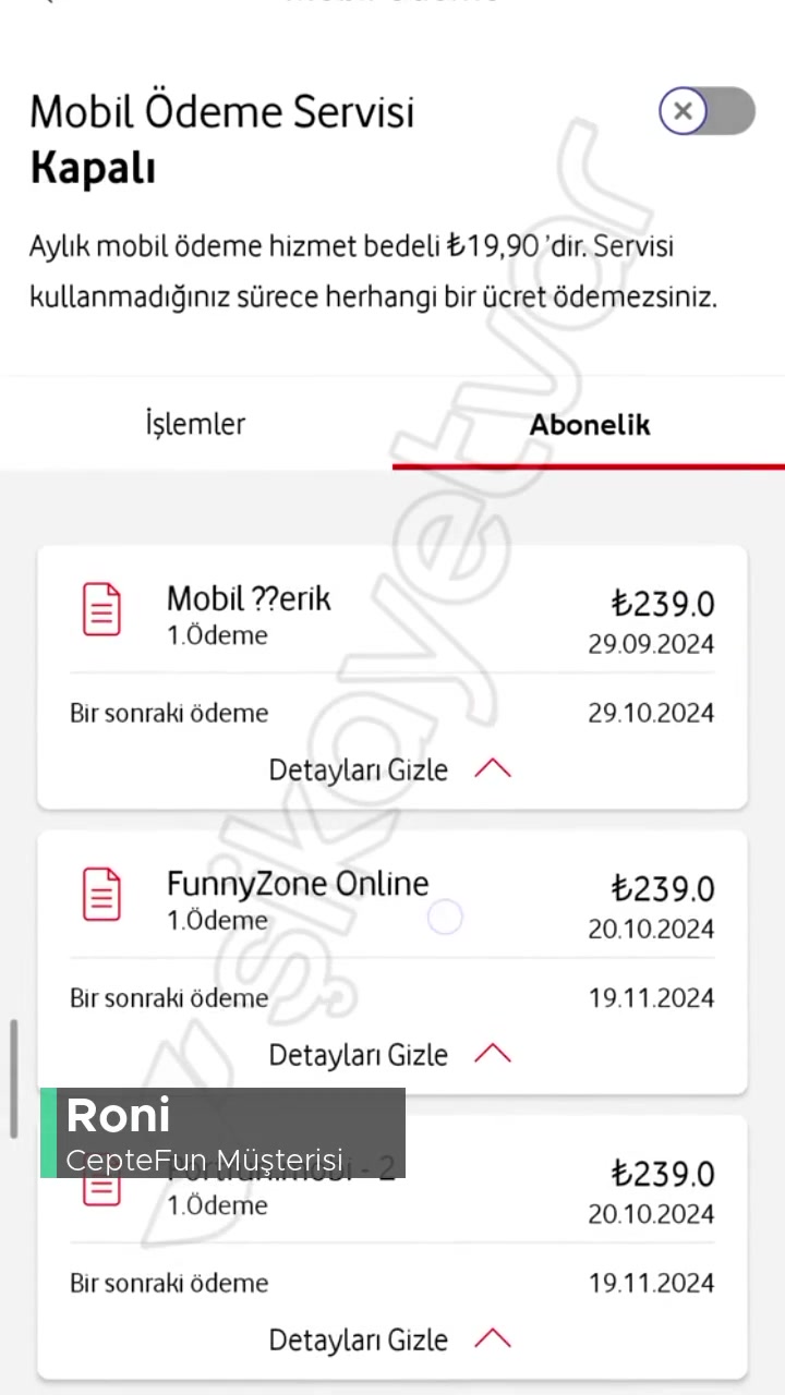 Ceptefun İptal Etmek İstiyorum! videonun kapak resmi