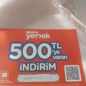 Migros İndirim Kuponu Hayal Kırıklığı