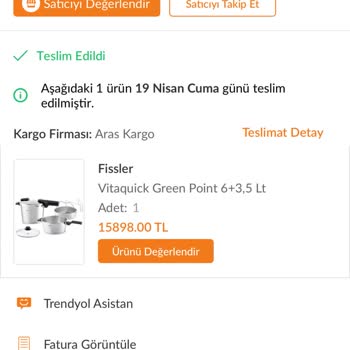 Fissler Düdüklü Tencere Kapağı Sorunu