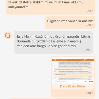 Trendyol'da Garanti Süresi Ve Servis Desteği Sorunu