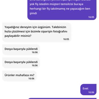 Yanlış Ve Eksik Sipariş Sorunu