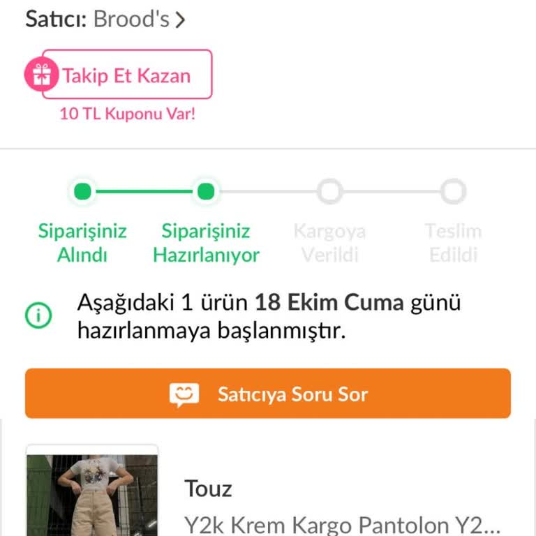 Trendyol Siparişim Zamanında Teslim Edilmedi: Kızımın Okulu İçin Aldığım Pantolon Hâlâ Kargoya Verilmedi