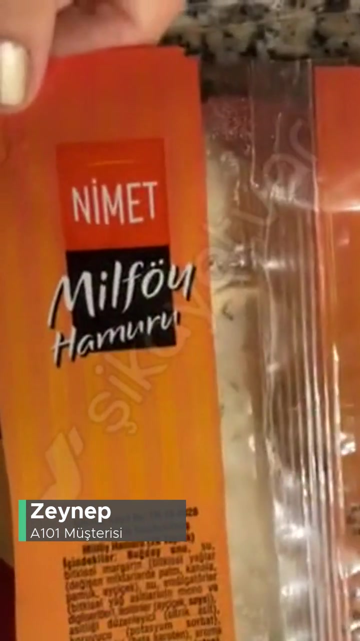 A101 Nimet Milföy Hamurunun Hali! videonun kapak resmi