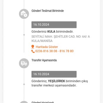 Yanlış Kargo Takip Numarası Ve İptal Sorunu