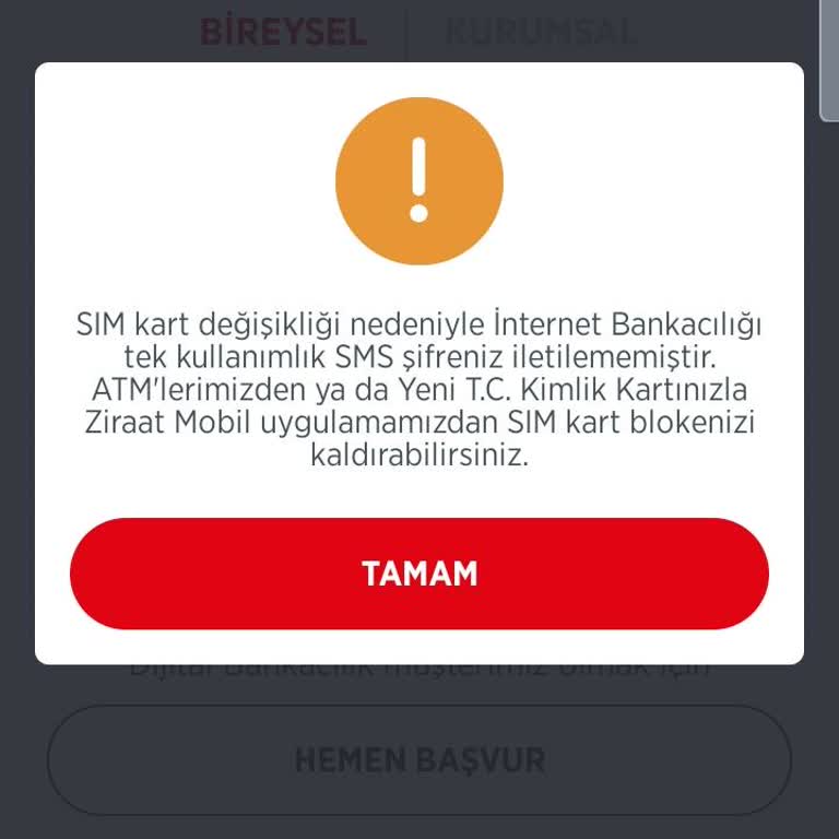 Sim Kart Blokesi Sorunu