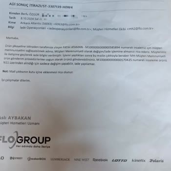 Lumberjack Çanta İadesinde Yanlış Bilgilendirme Sorunu
